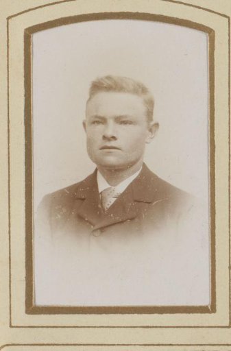 Portrait of a young man