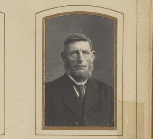 Portrait of a bearded man