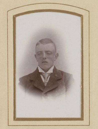 Portrait of a young man