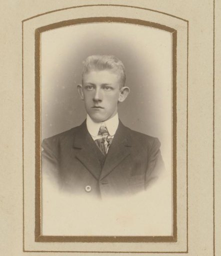Portrait of a young man