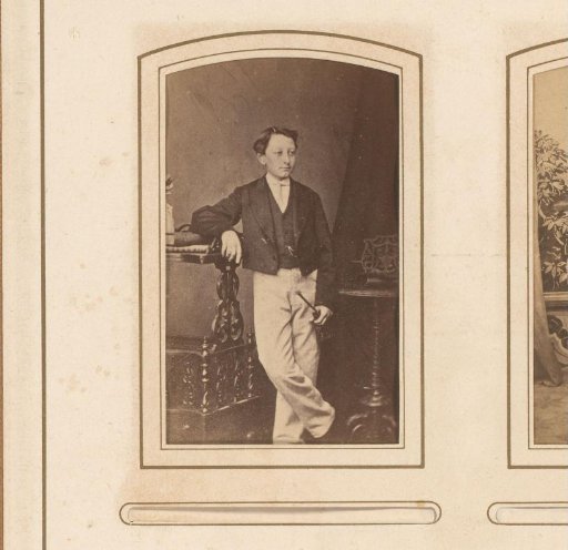 Portrait of a boy, designated as Willie