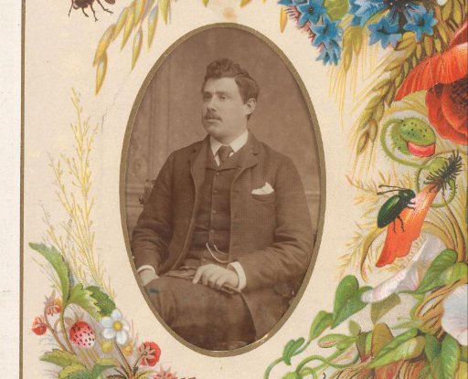 Portrait of a Seated Man with Gloves in His Hand