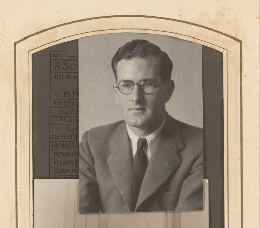 Portrait of a Man with Spectacles