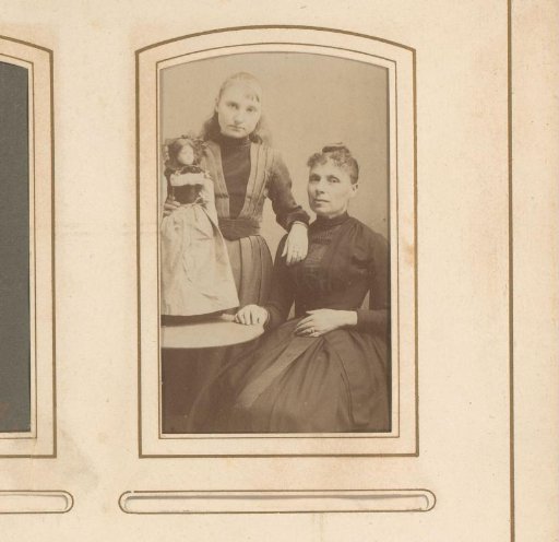 Portrait of a Woman, a Girl, and a Doll