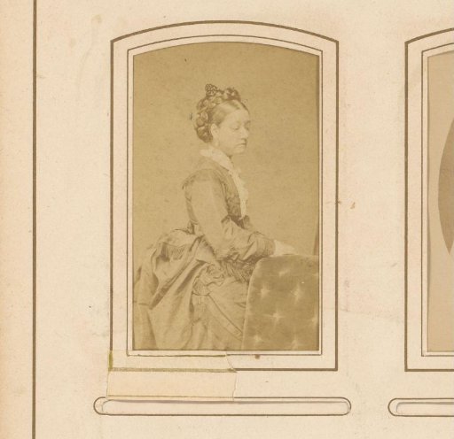 Portrait of a woman with braided hair in a wreath
