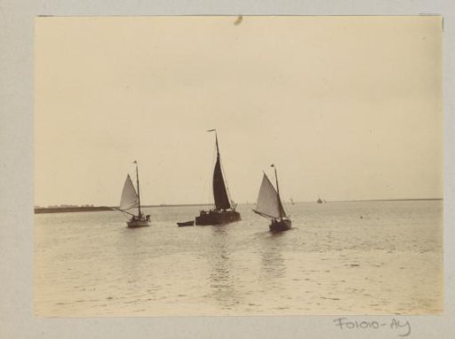 Sailing ships on the water