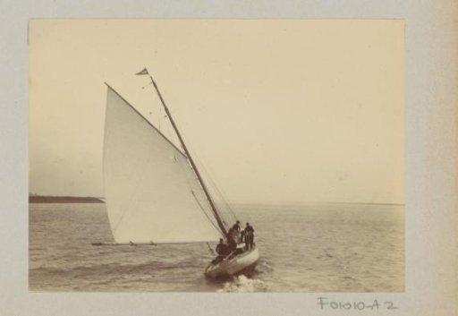Sailing ship on the water