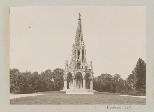 Monument to King Leopold I in a park in Laeken