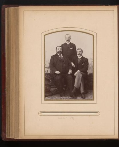 Portrait of Three Men