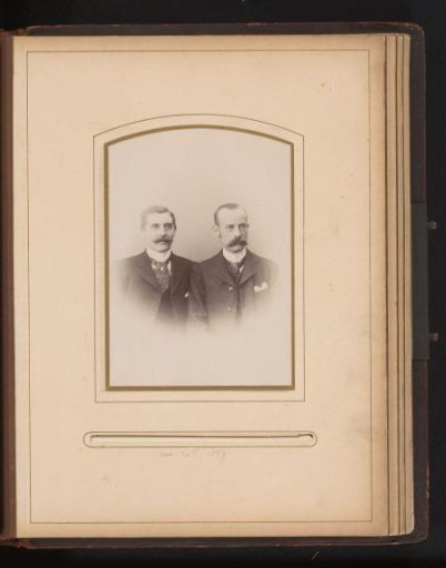 Portrait of Two Men