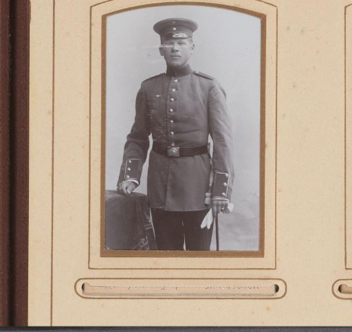Portrait of a Young Man in Uniform