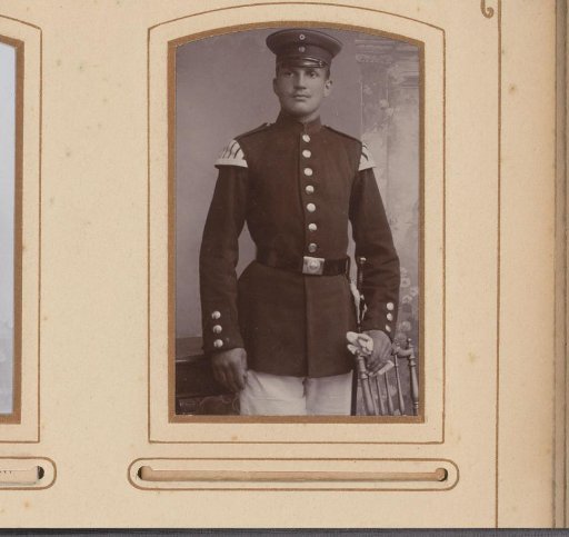 Portrait of a Young Man in Uniform