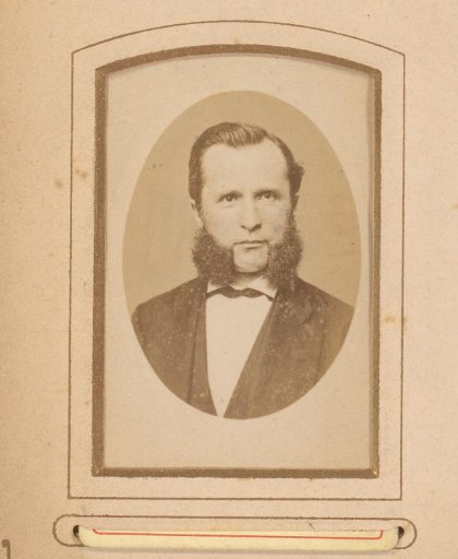 Portrait of a Man with Sideburns