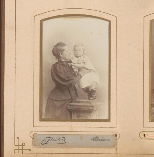 Portrait of a woman with a girl