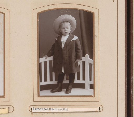 Portrait of a boy with hat
