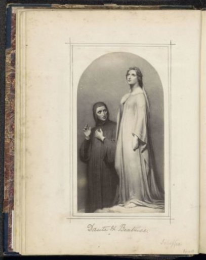 Photographic reproduction of a print after a painting by Ary Scheffer