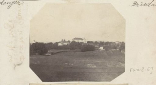 View of a country house, probably in Norway