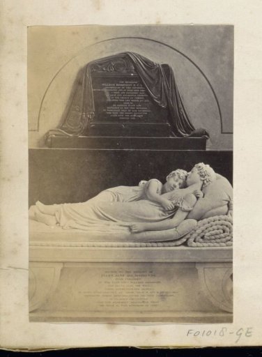 Tomb called The Sleeping Children by Francis Chantrey in Lichfield Cathedral