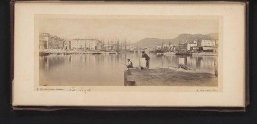 View of the harbour of Nice