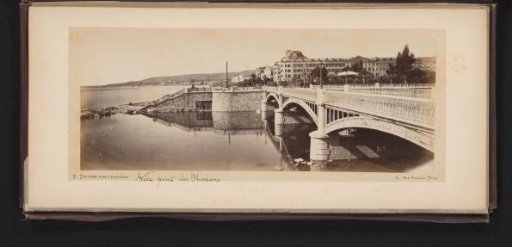 View of the Pont des Anges in Nice
