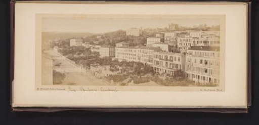 View of the Boulevard Carabacel in Nice
