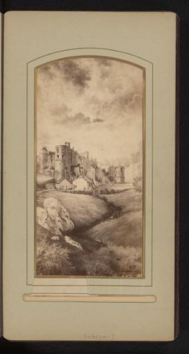 Photographic reproduction of a print of Beaufort Castle