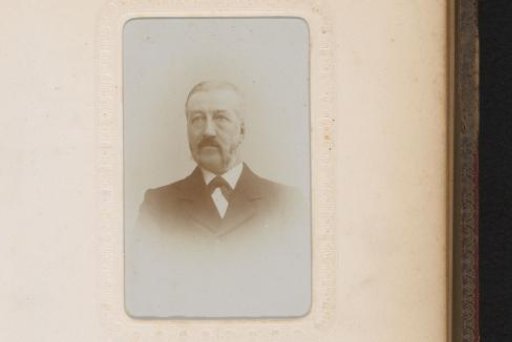 Portrait of a man with a moustache and beard