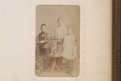Portrait of a Girl, Standing on an Armchair