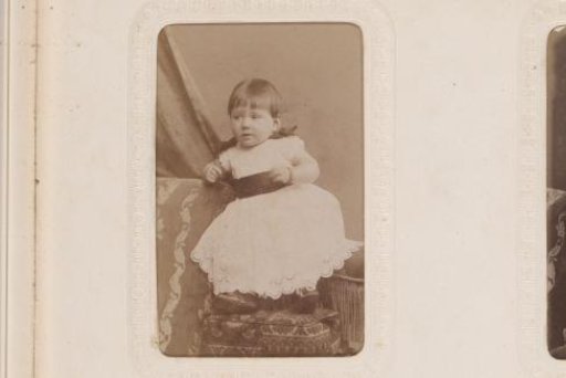 Portrait of a Girl with a Hoop, Leaning on a Balustrade