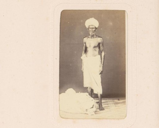Portrait of an Indian man