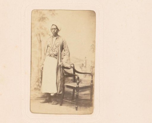 Portrait of an Indian man