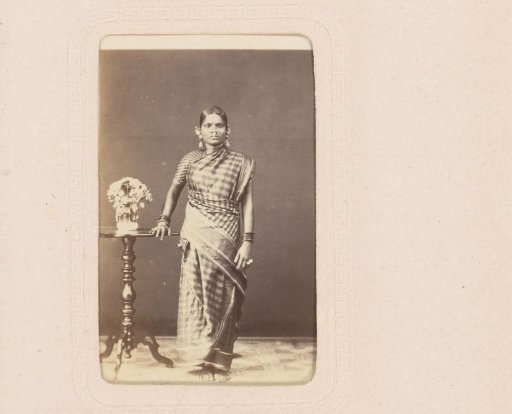 Portrait of an Indian woman