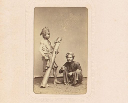 Two Indonesian musicians