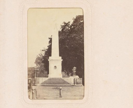 Monument of Dalhousie in Singapore