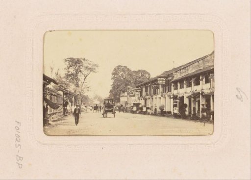 Street View of North Bridge Road in Singapore