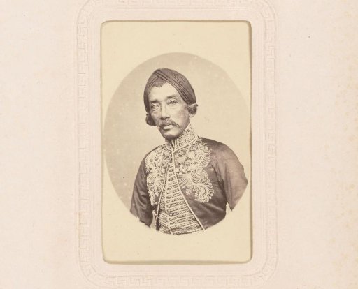 Portrait of Raden Saleh, artist