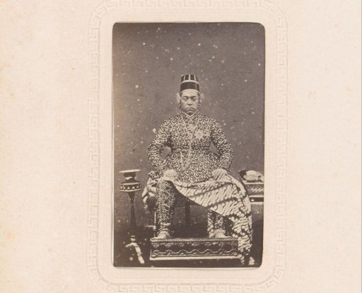 Portrait of Hamengkoeboewono VI, Sultan of Yogyakarta