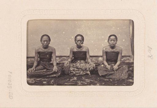 Portrait of three women