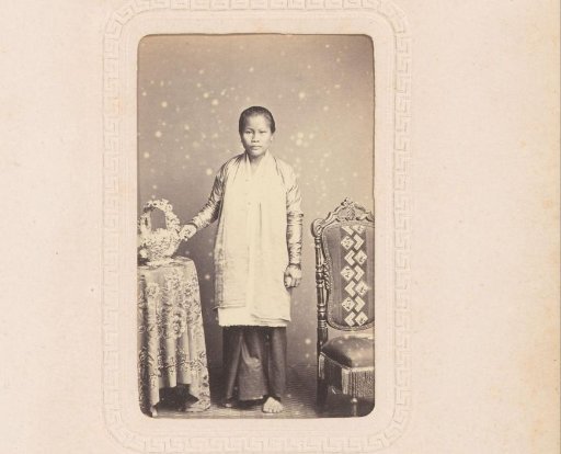 Portrait of an Indonesian woman