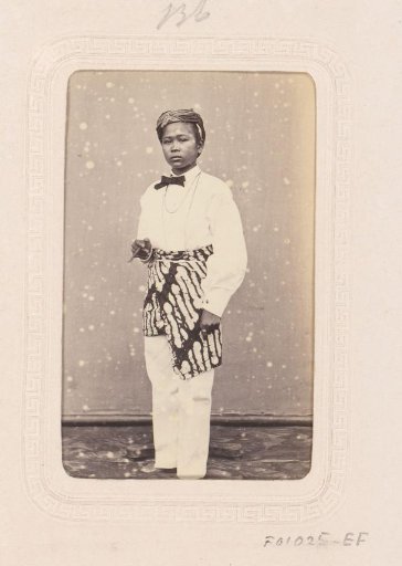 Portrait of an Indonesian sailor