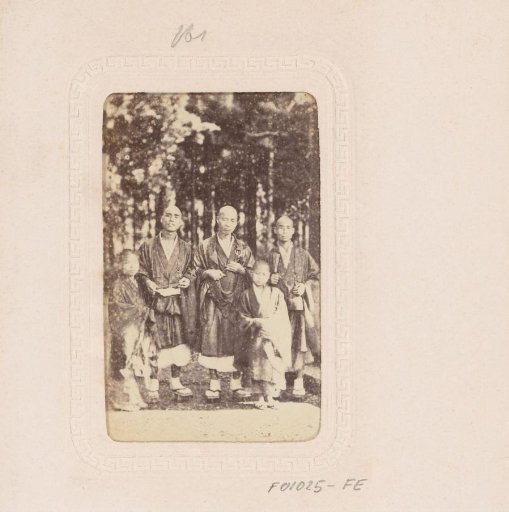 Portrait of Japanese priests
