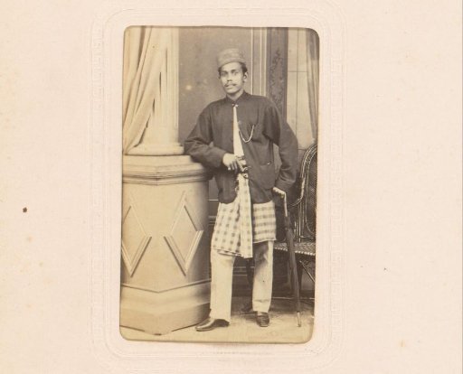 Portrait of Hadjie Hina Sagaf Neep in Singapore