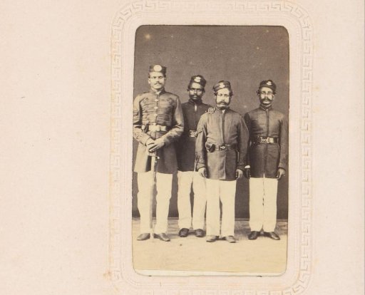Portrait of four police officers in Singapore