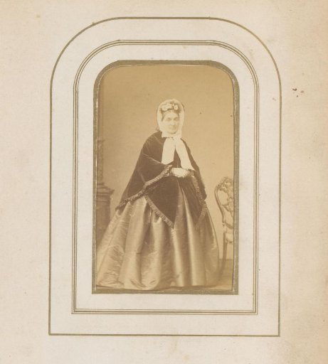 Portrait of a woman with a cap