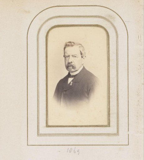 Portrait of a man with a mustache