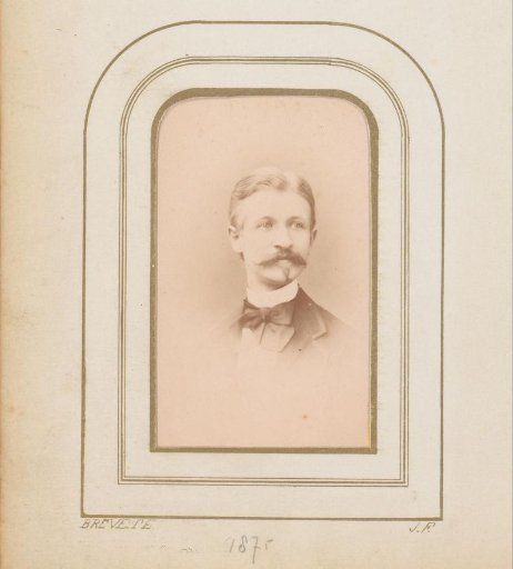Portrait of a Man with a Moustache, Identified as Georg Münch