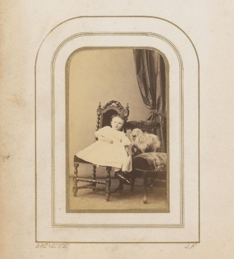 Portrait of a Girl, Seated on a Chair with