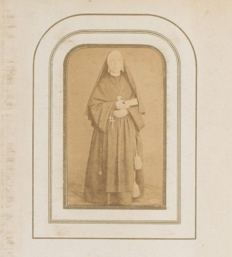 Portrait of a Nun with a Book and a Rosary
