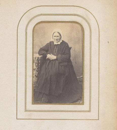 Portrait of a Seated Old Woman with a Cap