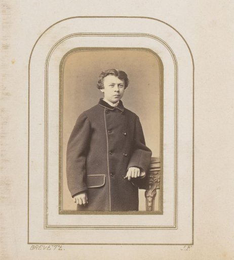 Portrait of a standing boy